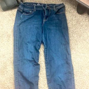 N62 Jeans size 4 very comfy just do not fit me anymore